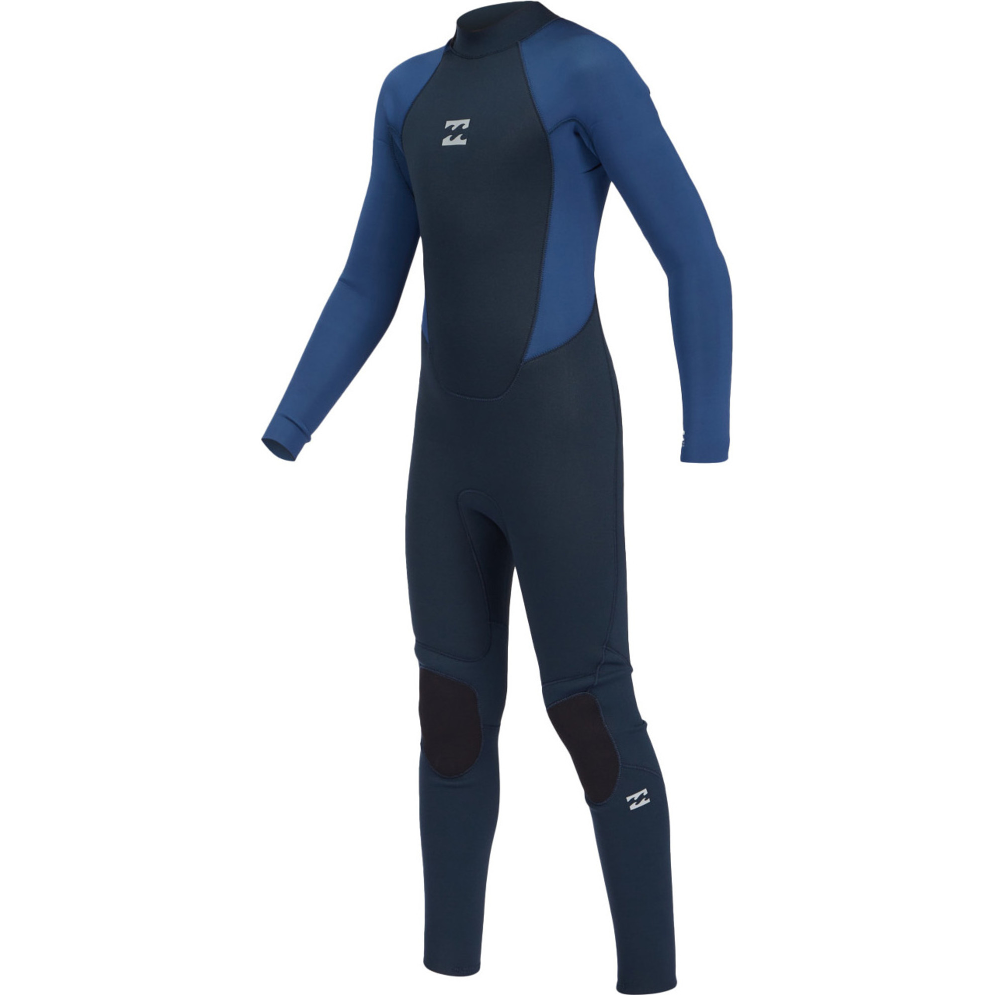 Gul Junior Response 5/3mm Back Zip Wetsuit – Blue Paintsplatter, Thermal For Watersports-768908